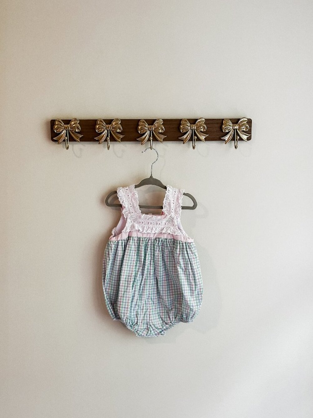 The Beaufort Bonnet Company Gingham Romper 18-24 Months